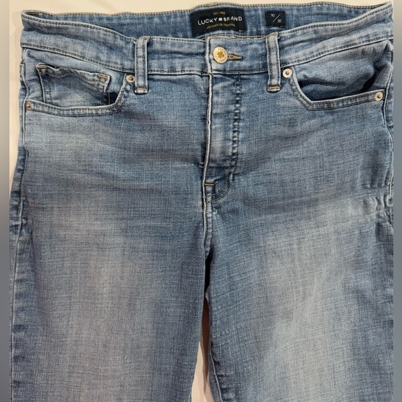 Lucky Brand Women‎ Jeans Mid Rise Stretch Ava Skinny Jeans Blue Wash Size 10/30 - Picture 10 of 10